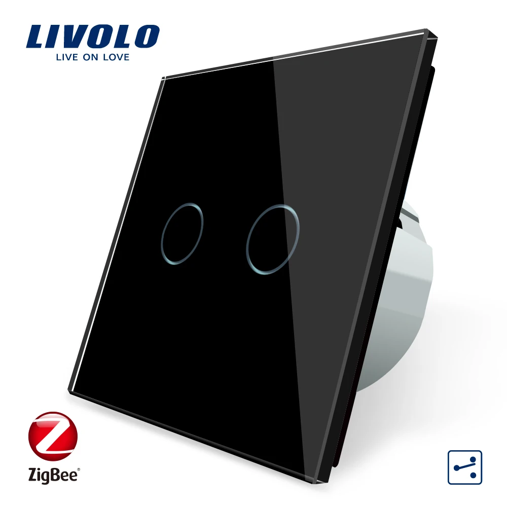 Умный выключатель Livolo европейский стандарт Wi Fi интеллектуальное приложение
