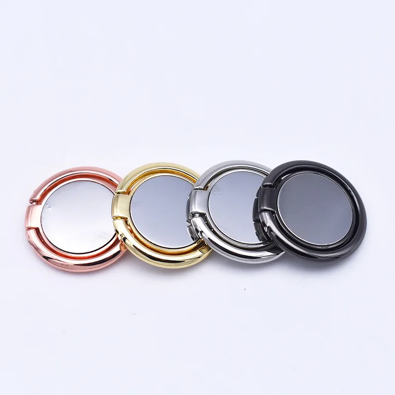 Автомобильный кольцевой кронштейн Металлическая магнитная кольцевая Пряжка 360