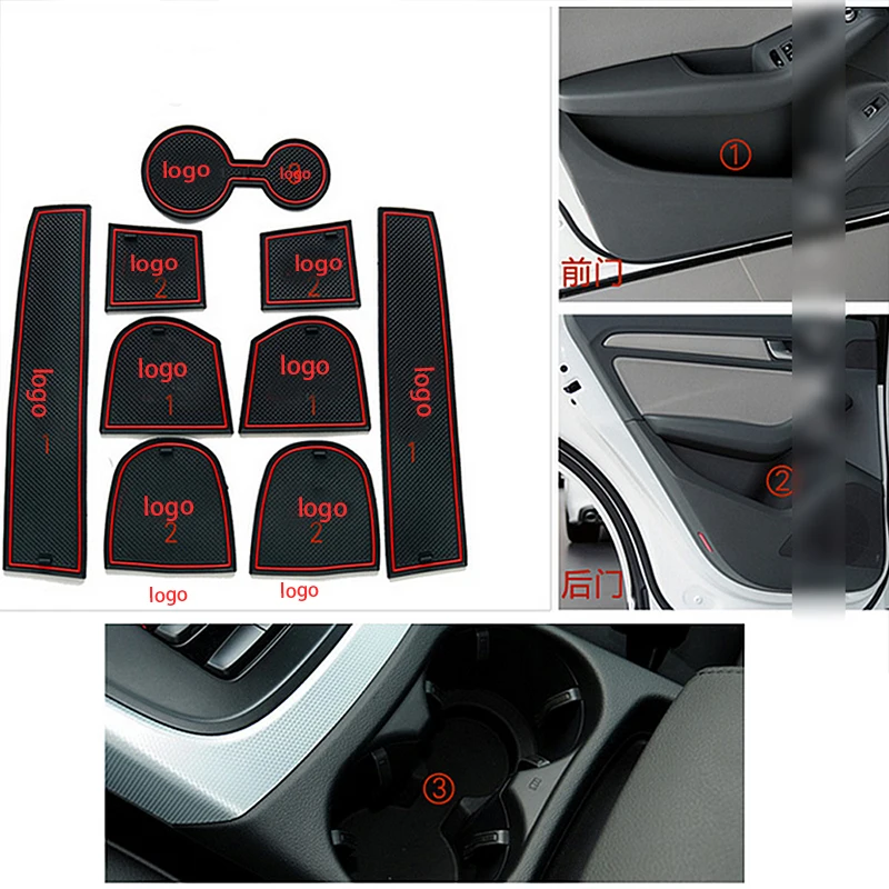 Нескользящий нескользящий Силиконовый Держатель для чашки наклейка прокладка