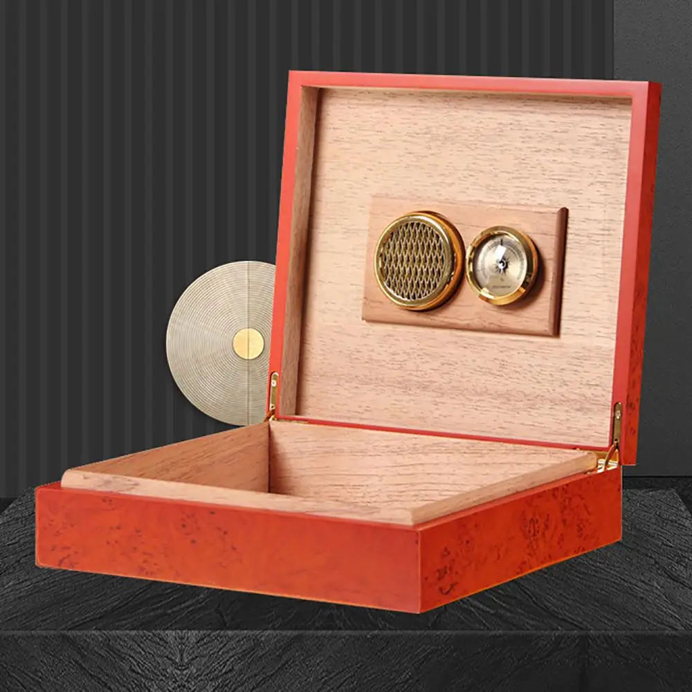 

Cedar Cigar Boxes Mini Cigar Humidor Wooden Vintage Humidor Wooden Cigarette Container