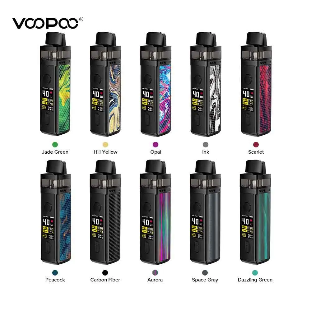 Оригинальный VOOPOO VINCI Pod Vape Kit 1500 мАч встроенный аккумулятор с емкостью 5 мл вейп