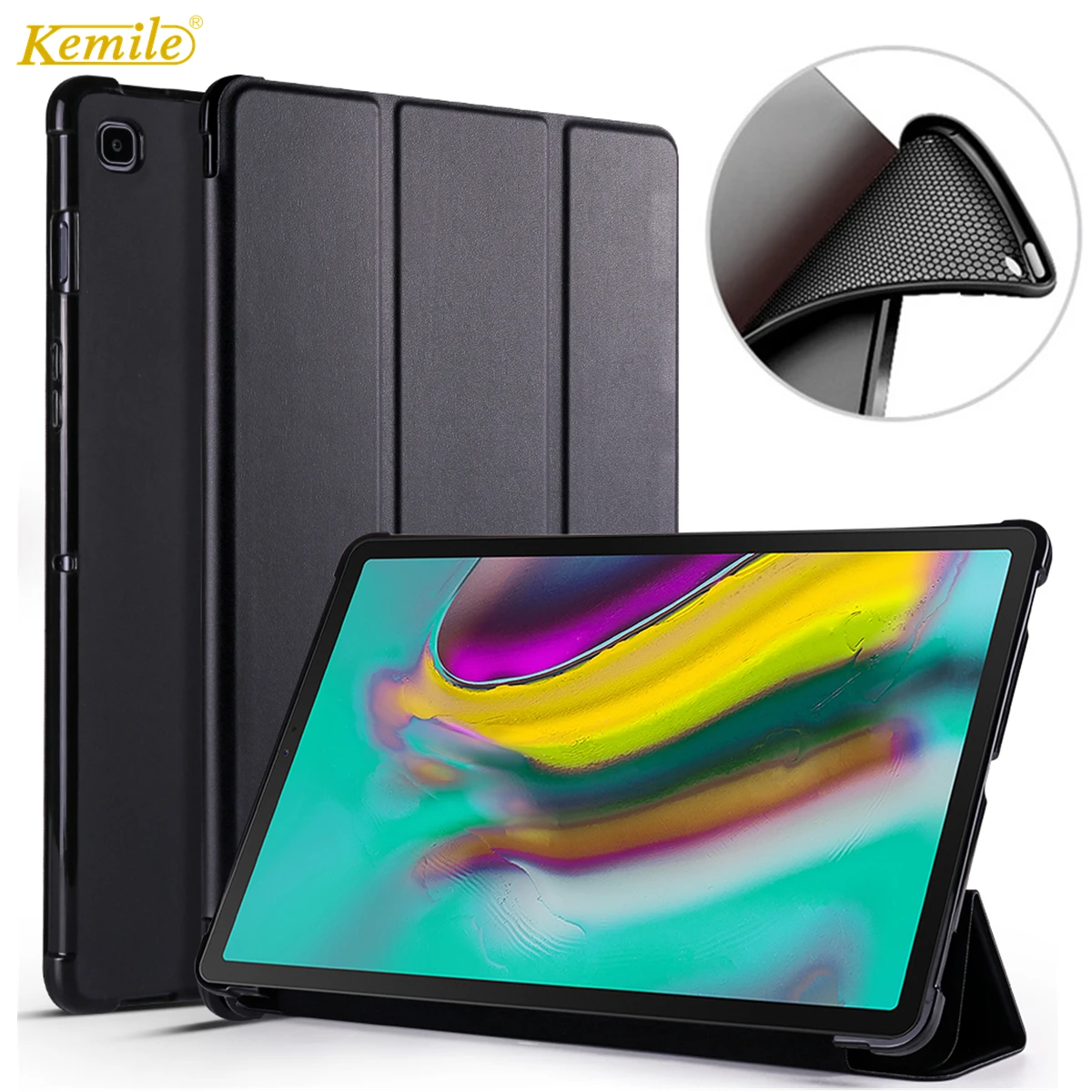 Чехол для Samsung Galaxy Tab A 8 0 SM P200 2019 S Pen ультра тонкий кожаный чехол из мягкой