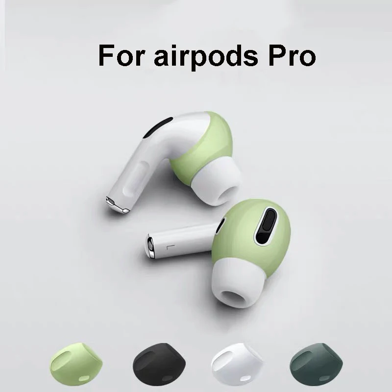 Силиконовый чехол для Apple airpods Pro 1 2 насадки наушников беспроводных