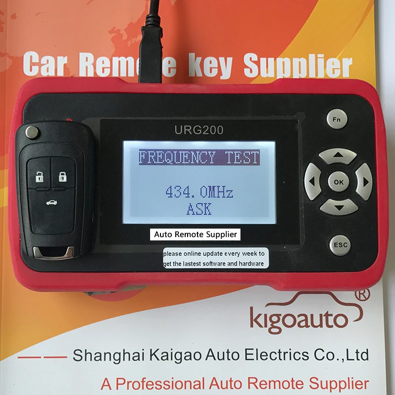 Автомобильный ключ с дистанционным управлением 3 кнопки 433 МГц чипом ID46 для Chevrolet