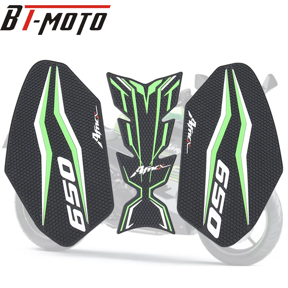 

For KAWASAKI Motorcycle Tank Pad Protector Sticker Decal Gas Knee Grip Tank Traction Pad Side NINJA 650 Z650 Z 650 2017-2020