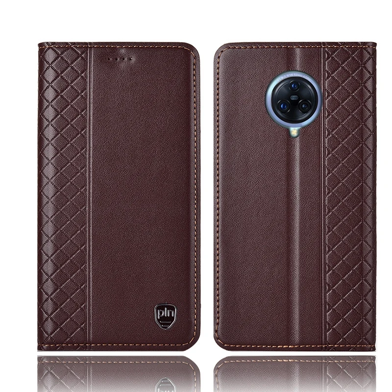 Чехол-кобура из натуральной кожи с отделением для кредитных карт VIVO NEX 3S откидной