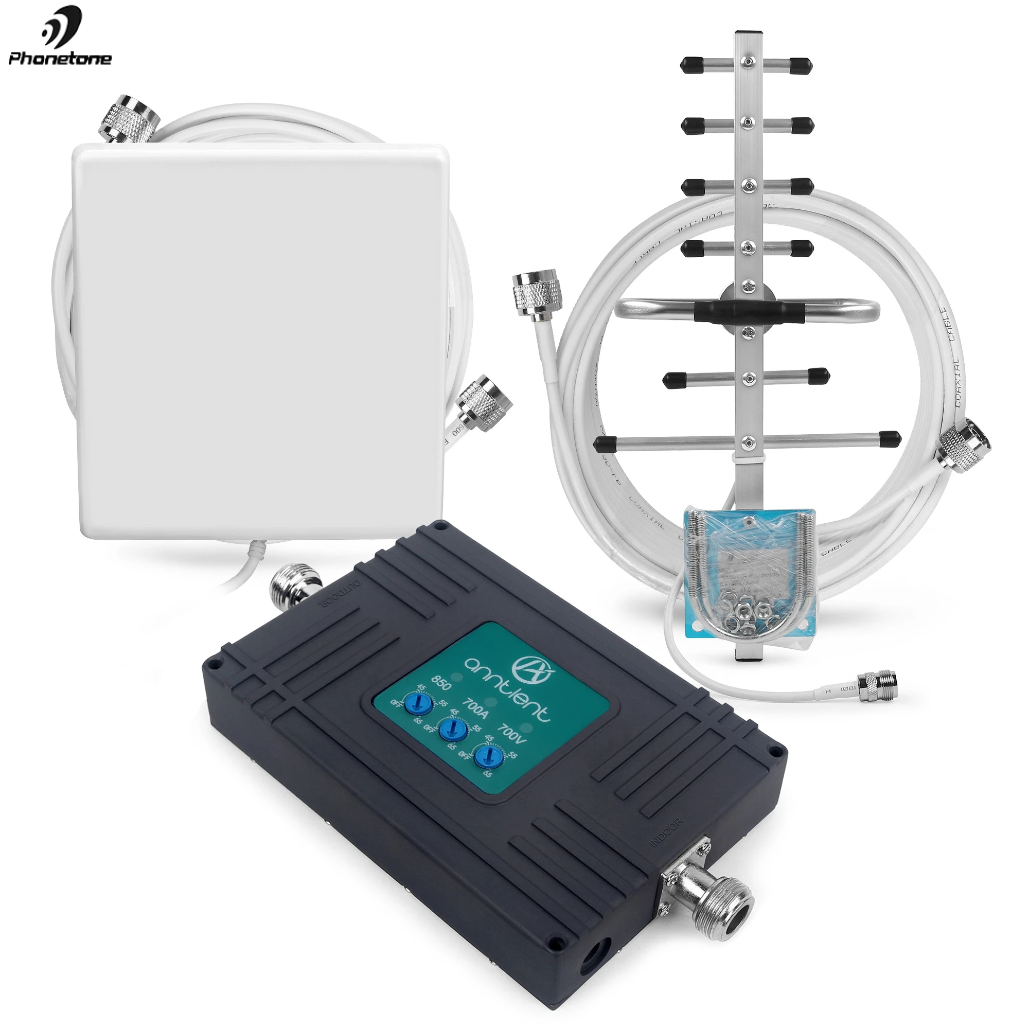 Усилитель сигнала сотового телефона для США/CA 2G 3G 4G 850/700 МГц AT&ampT Verizon Band 5/12/13/17 LTE