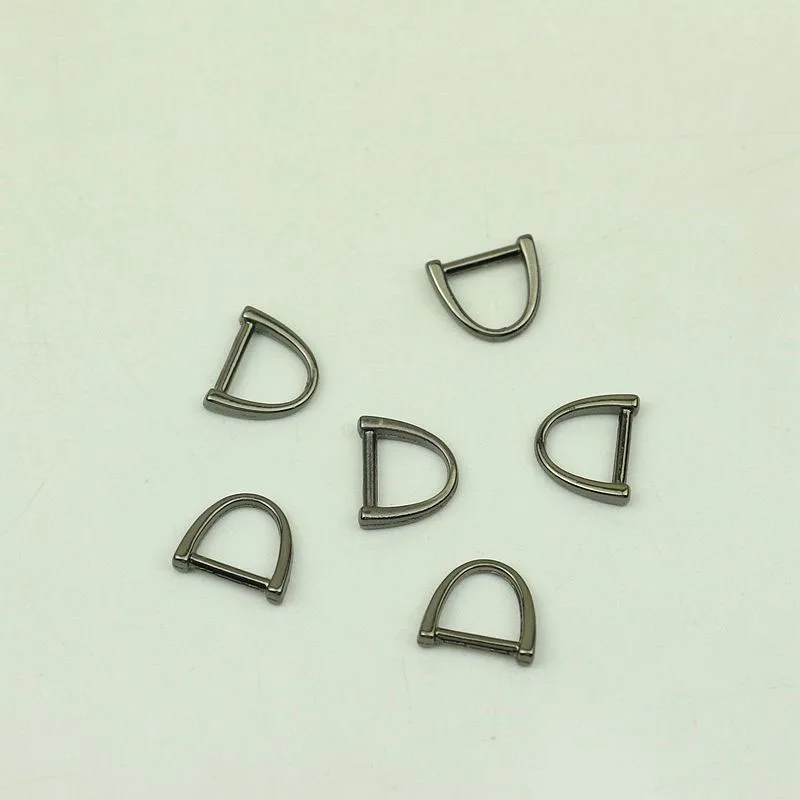 100Pcs 9mm Mini O D Ring Metal Belt Buckles for Bags Strap Hanger Hook Buckle DIY Handbag Hardware Craft Sewing Accessories