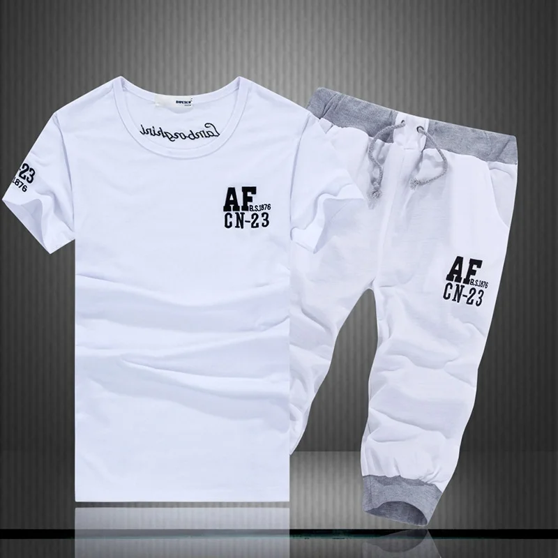 

Мужские спортивные шорты, спортивные костюмы, лето 2021, модные мужские спортивные штаны и свитшот для отдыха, мужские спортивные костюмы с пр...