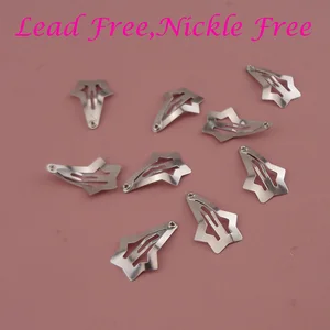 100 шт., металлические зажимы для волос, 2,5 см, 1,0 дюйма