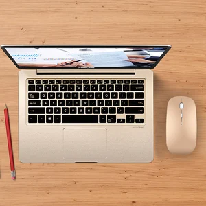 rechargeable silent bluetooth mouse for apple macbook air for lenovo thinkpad for huawei matebook laptop notebook computer mouse free global shipping