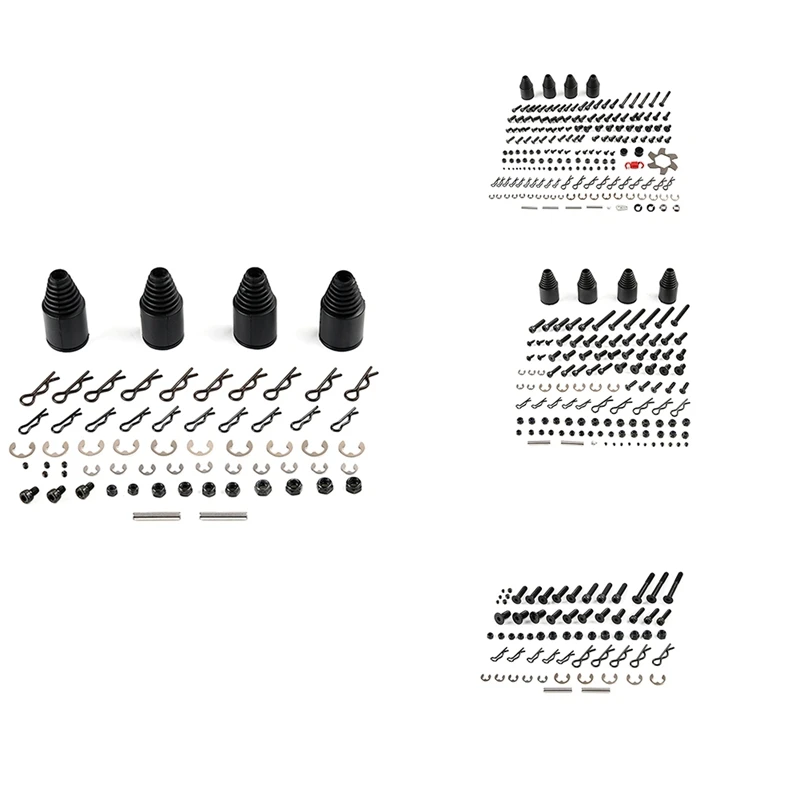 Juego de reparaci&oacute;n de tornillos para coche teledirigido, piezas para Rovan Km, Hpi Baja 5B, 1/5-0