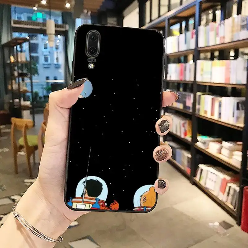 

The Adventures of Tintin Phone Case For Huawei honor Mate P 10 20 30 40 Pro 10i 9 10 20 8 x Lite high quality Anti-fall capa