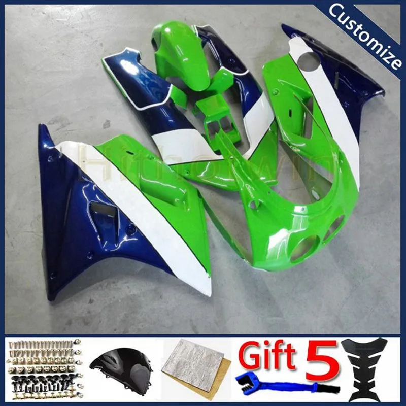 motorcycle fairing Full kits For ZXR250 1990 1991 1992 ZXR 250 90 91 92 ABS plastic motor panels kit blue green Bodywork | Автомобили и