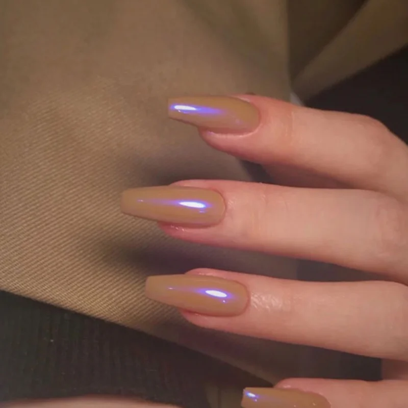 

Professional Holographic Powder Nails Laser Silver Glitter Chrome Nail Powder Shimmer Gel Polish Flakes Manicure Pigment