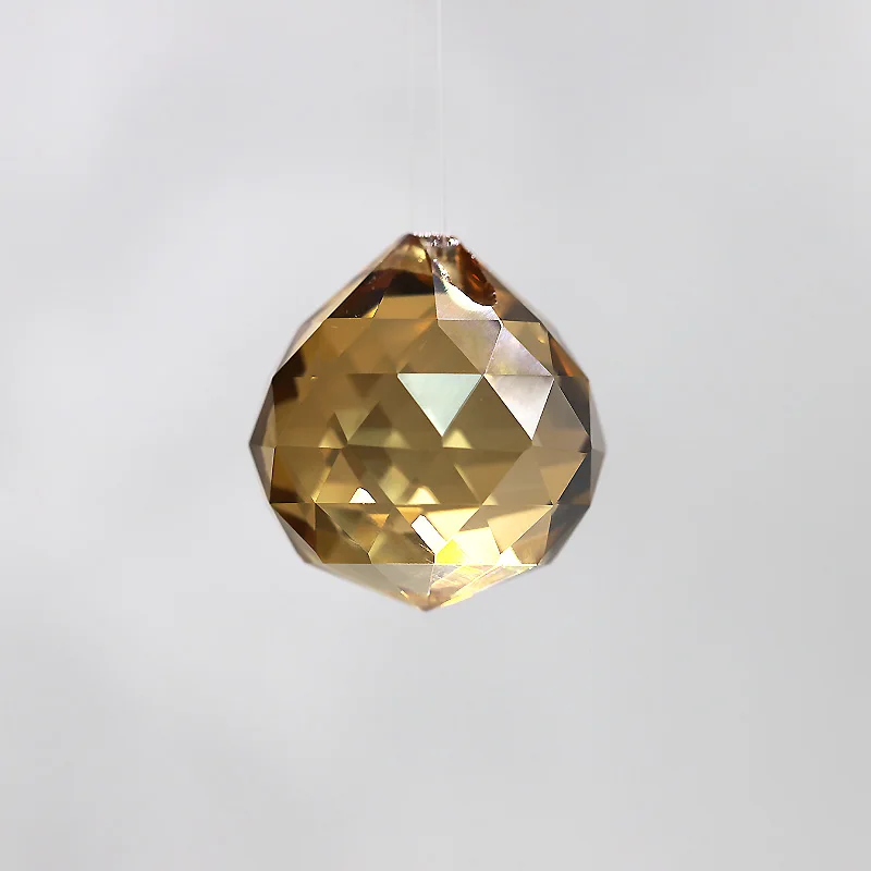 Прозрачные хрустальные бусины сверкающие шарики сделай сам 6 шт. 30