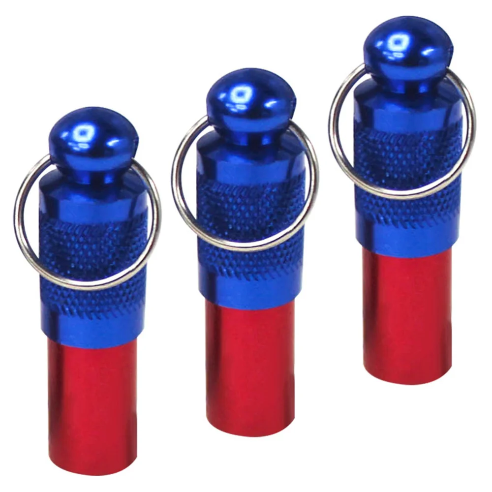 

3pcs Pet ID Tags Barrel Tube Collars Puppy Name Address Identity Label Pendant