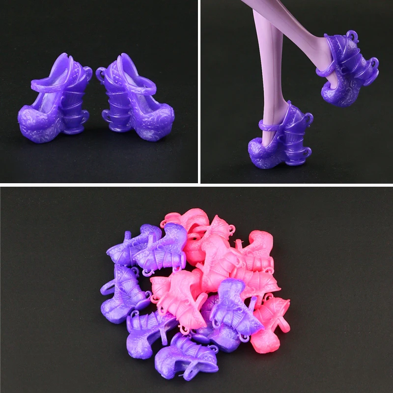 Модные уникальные ботинки на высоких каблуках для кукол Monster High | Игрушки и хобби