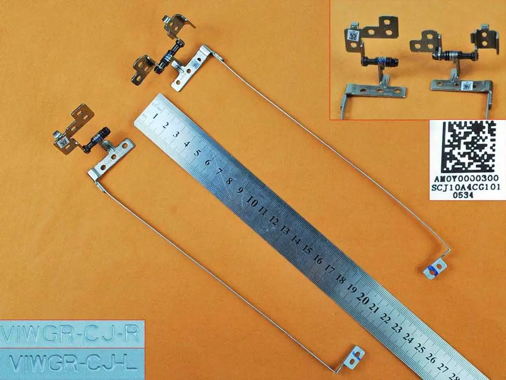 Nuovo Computer Portatile Cerniere Per Lenovo G500 Pn:Am0Y0000400 Am0Y0000300