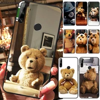 teddy bear ragdoll soft black phone case for huawei y5 y6 y7 y9 prime pro ii 2019 2018 honor 8 8x 9 lite view9