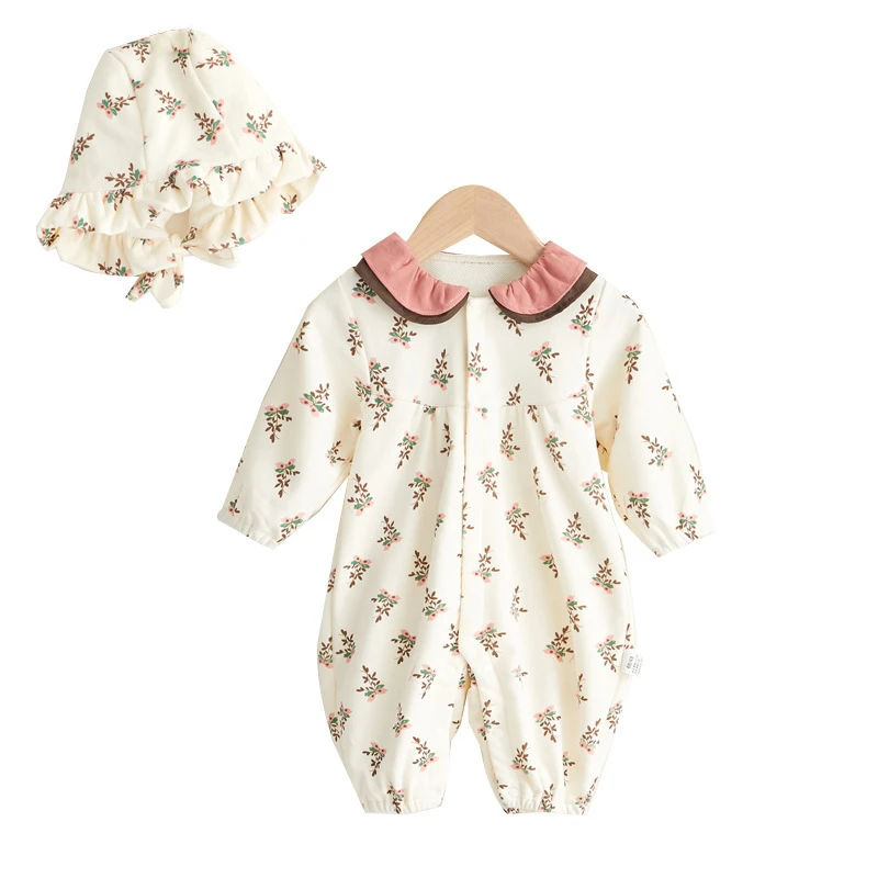 

Spring and autumn new girl baby romper romper baby clothes baby clothes baby jumpsuit