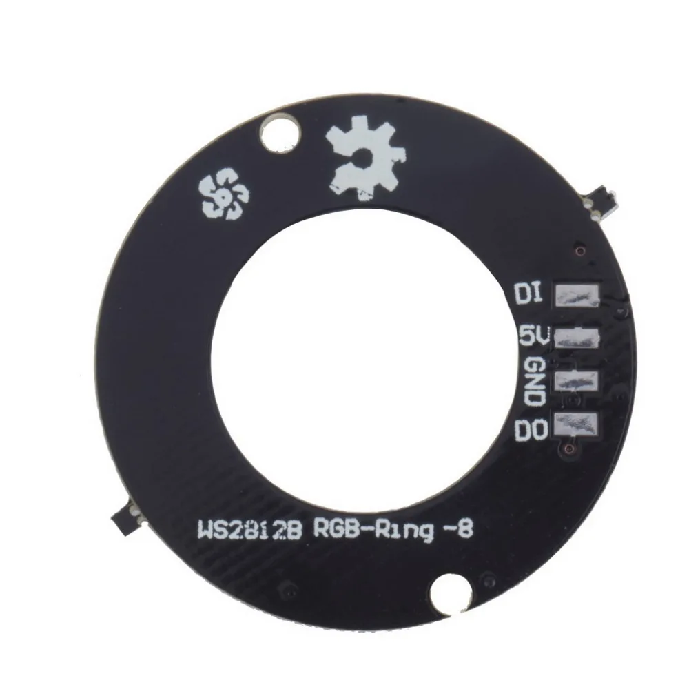 WS2812 8-Bit 5050 RGB светодиодный светильник Панель круглый Светодиодный драйвер
