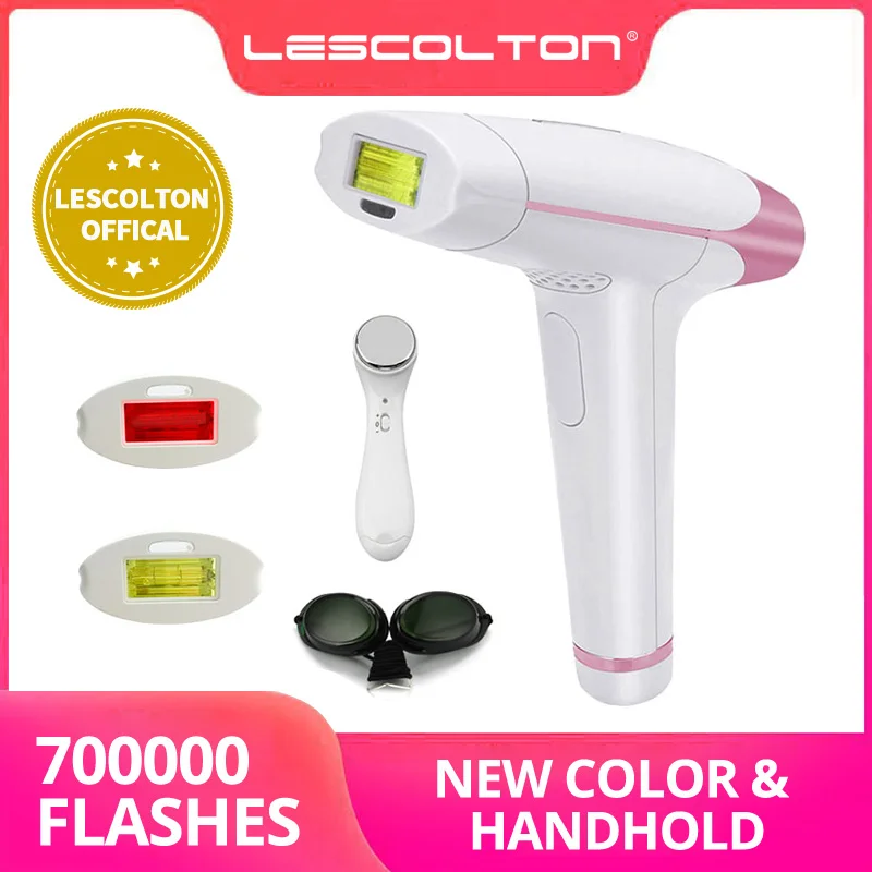 Новинка Lescolton IPL лазерная эпиляция 1300000 импульсов 4в1 эпилятор машина для мужчин