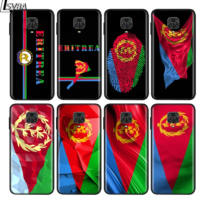 

Eritrea National Flag For Xiaomi Redmi Note 9 9S 9T 8T 8 7 6 5 Prime Pro Max Prime 5A 4X 4 Soft Silicone Phone Case