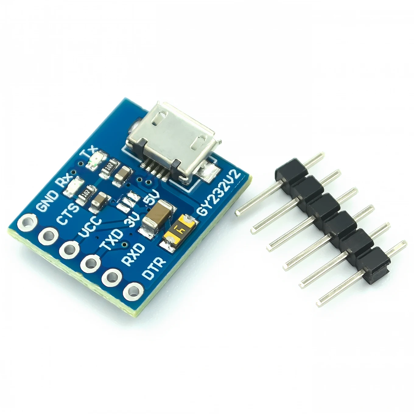 Модуль связи с USB на TTL FT232RL флэш плата GY232V2 MICRO USB|Интегральные схемы| |