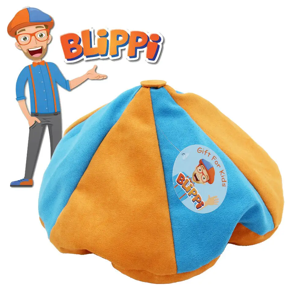 Новинка 13 дюймов Blippi плюшевая мягкая набивная кукла игрушка для ребенка подарок на день рождения Косплей Реквизит