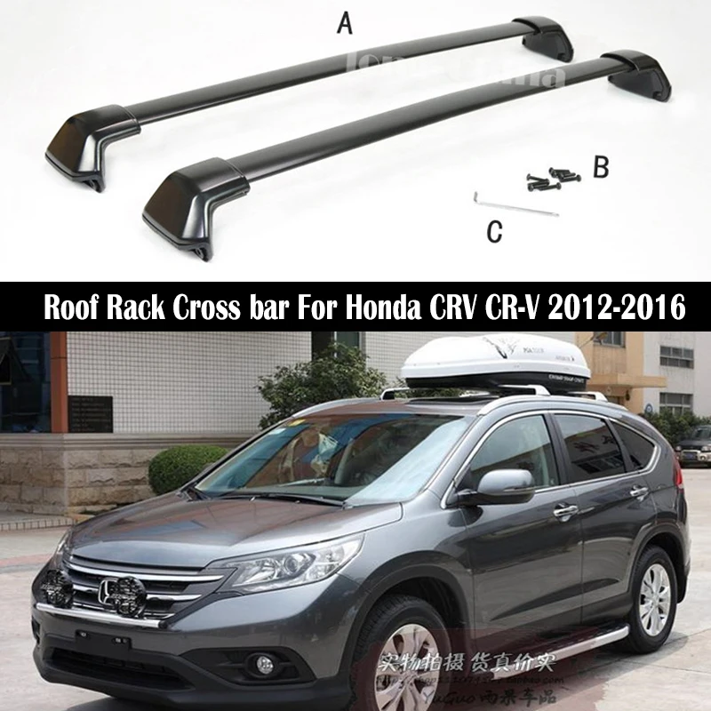 

Багажник на крышу из алюминиевого сплава для Honda CRV CR-V 2012-2016, рейки, багажники, верхние поперечные рейки, рейки, рейки
