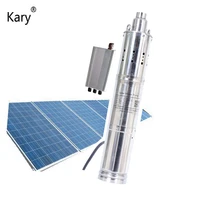 kary 24v lift 20m dc solar water pumps3m3h solar power screw water pump pond pump with best price