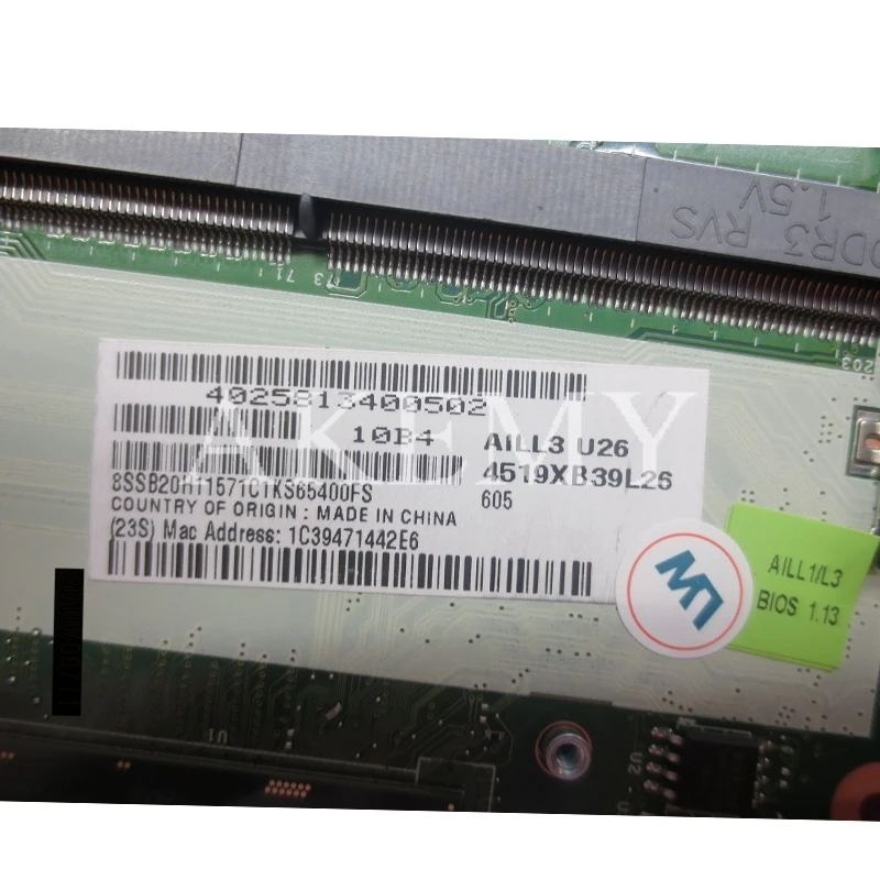 

LA-C421P Laptop motherboard For Lenovo ThinkPad L560 original mainboard I5-6200U