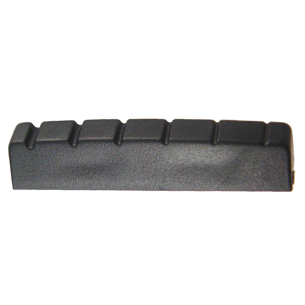 Набор из 2 черных пластиковых шлицевых гайки для 6 струнных