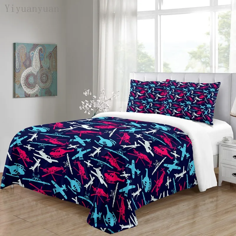 

Комплект постельного белья из 2/3 предметов, с цифровым 3D-принтом