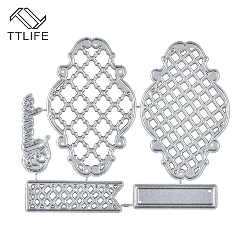 TTLIFE неправильная рамка металлические режущие штампы для DIY скрапбукинга