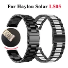 Ремешок из нержавеющей стали для Haylou Solar LS05, ремешок для смарт-часов, браслет для XiaoMi Haylou Solar LS05