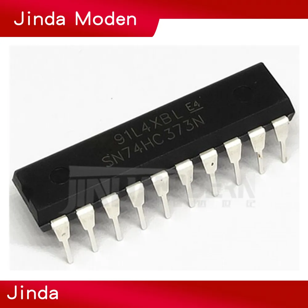 100 шт. SN74HC373N 74HC373N 74HC373 DIP 20|Интегральные схемы| |