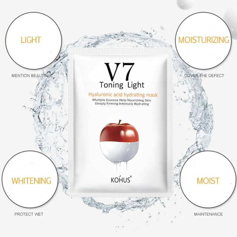 Hyaluronic acid Face Mask Crystal Gold Collagen Facial Masks Moisturizing whitening Anti-aging Skin Care Korean Cosmenics mask | Красота и