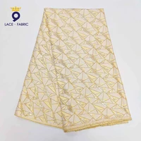 2022 newest french lace fabric heavy embroidery african mesh lace fabric new design organza laces for wedding party sewing