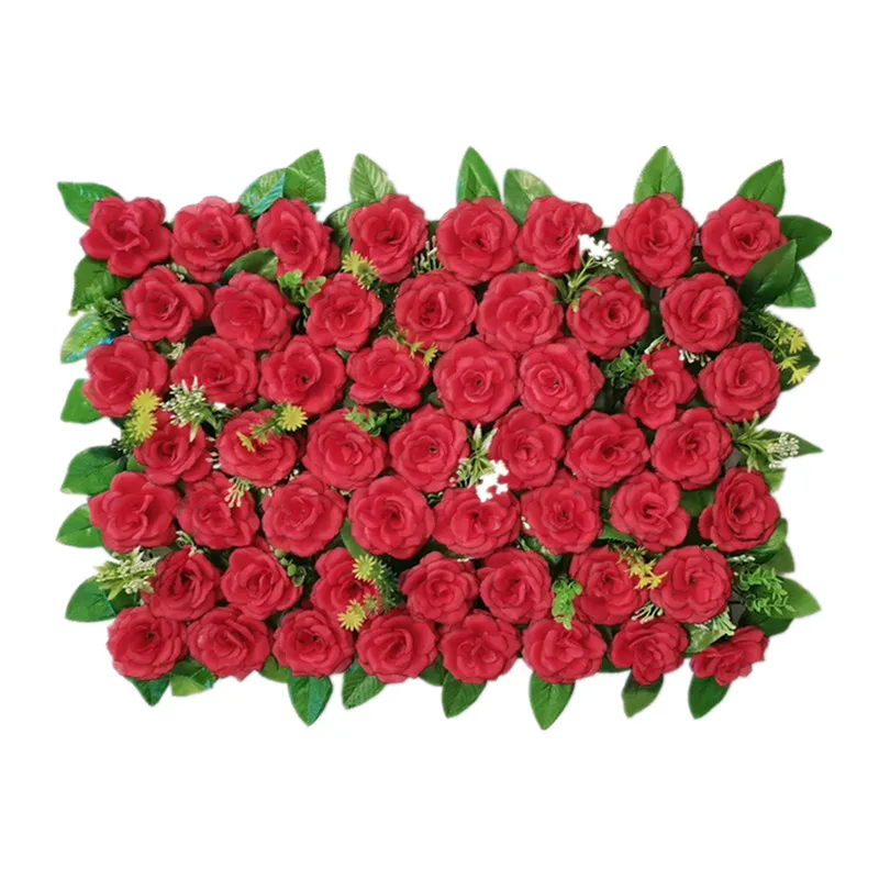 40x60cm Artificial Silk Rose Flower Wall Wedding Decoration Photography Backdrops Baby Shower Background DIY Supplies | Дом и сад