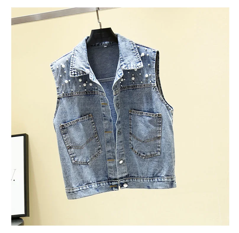 ZQLZ женский джинсовый жилет 2020 Новый Повседневный свободный для женщин весна без