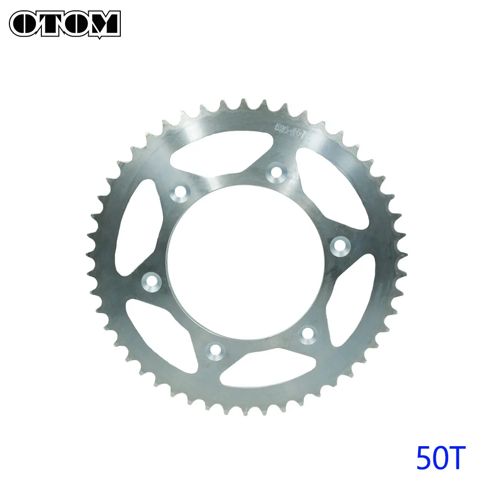 

OTOM стальная цепь для мотоцикла Задняя звездочка дисковая пластина для HONDA CR125R CRF230L XR400 XR650R CR500 бета двигатель Мотокросс часть
