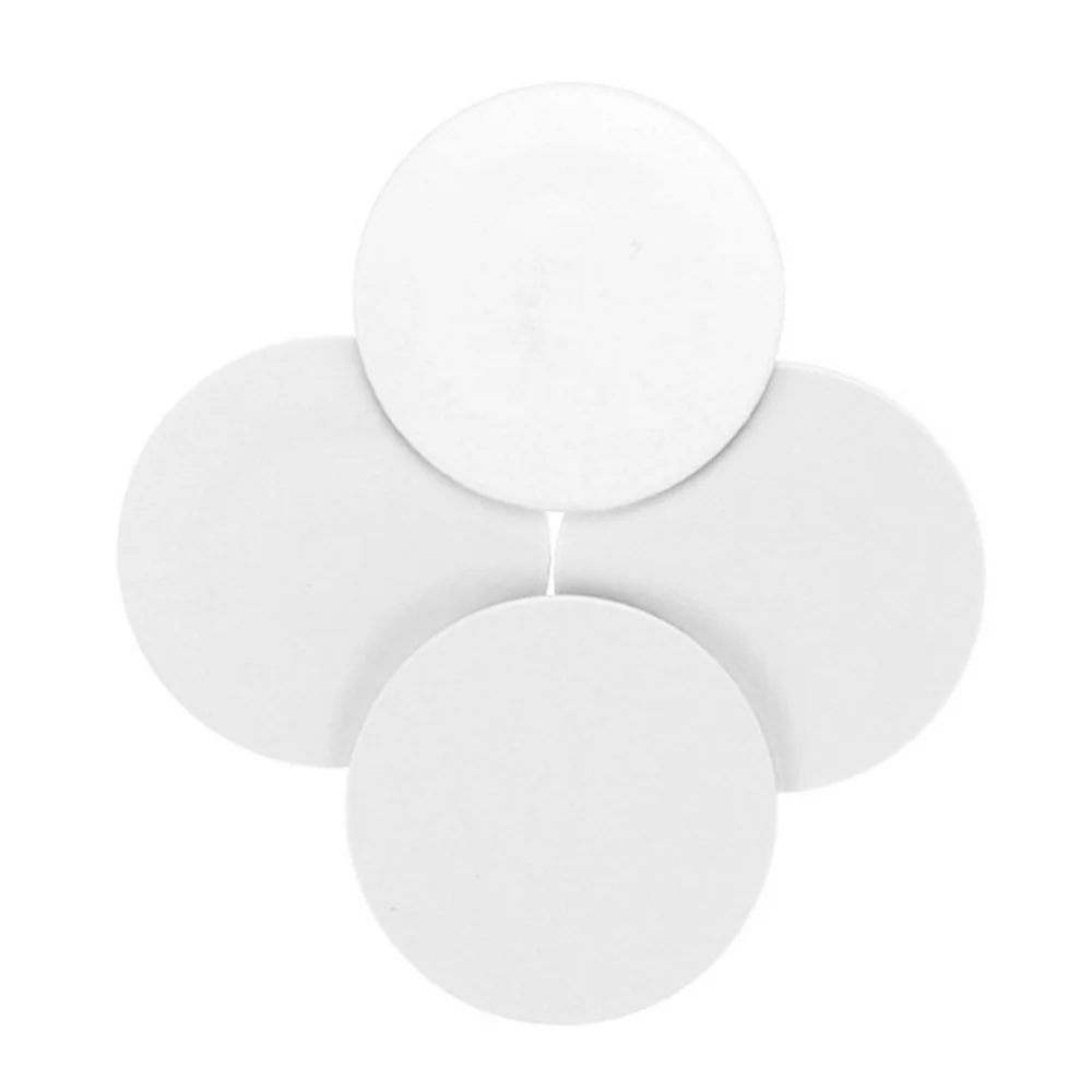 

10PCS NTAG215 NFC Tag Sticker Blank Contactless Round IC Smart (White)
