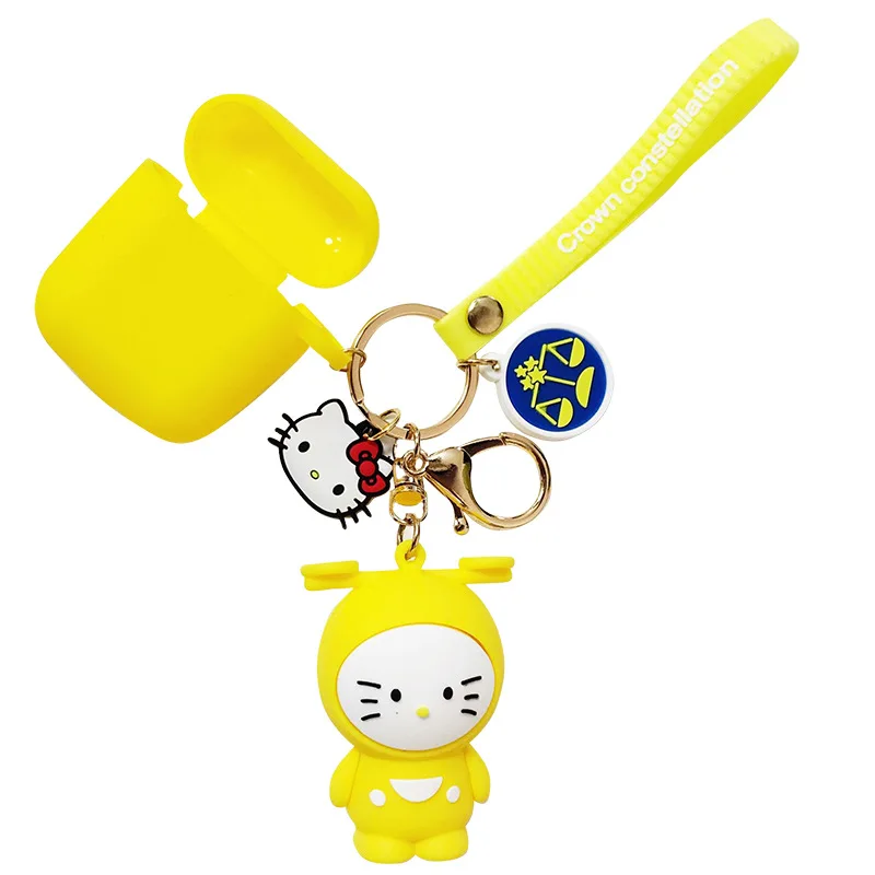 Мультфильм милый рисунок «Hello Kitty» кукла KT Многофункциональные ножи Для женщин девушке Подвески сумки брелок аксессуары Подвеска автомобиль брелок для ключей