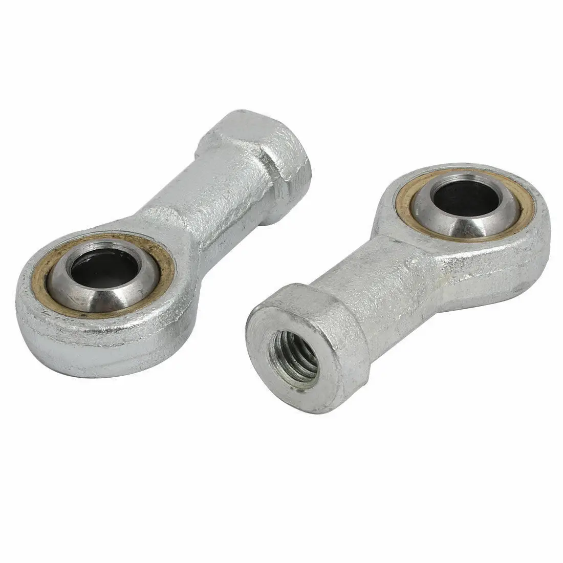 

M10 Female Thread 45# Steel Swivel Ball Joint Rod End Bearing 2pcs