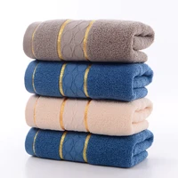cusack solid jacquard pure cotton adult children hand face towel 34 x 74 cm high quality 12 colors