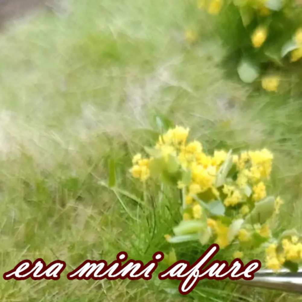 Садовый декор сделай сам миниатюрная железная дорога трава для создания