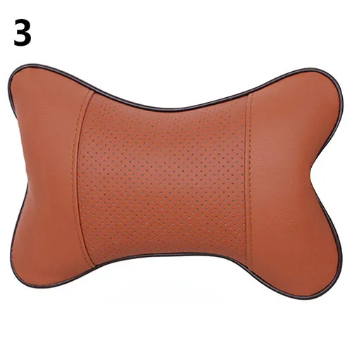 1 шт. искусственная кожа воздухопроницаемая сетка подголовник для автомобиля