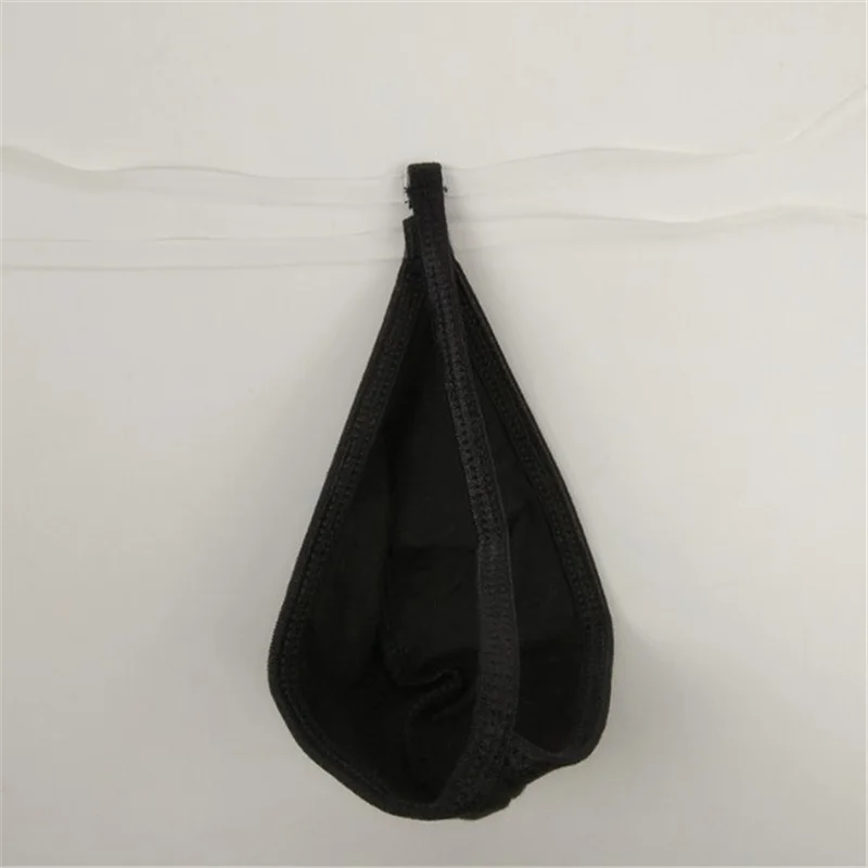 

Men's panties sexy underwear men underpants gay micro Thongs tanga Solid color Edging Transparent rope Fun naughty No trace